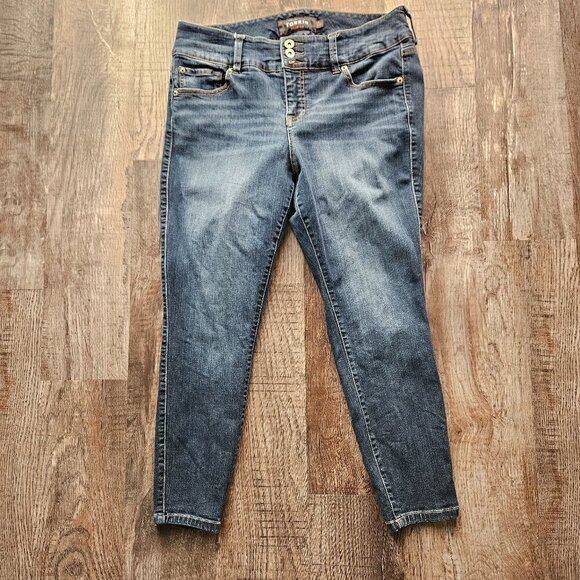 torrid Denim - 14XS Super Stretch Medium Wash Jegging